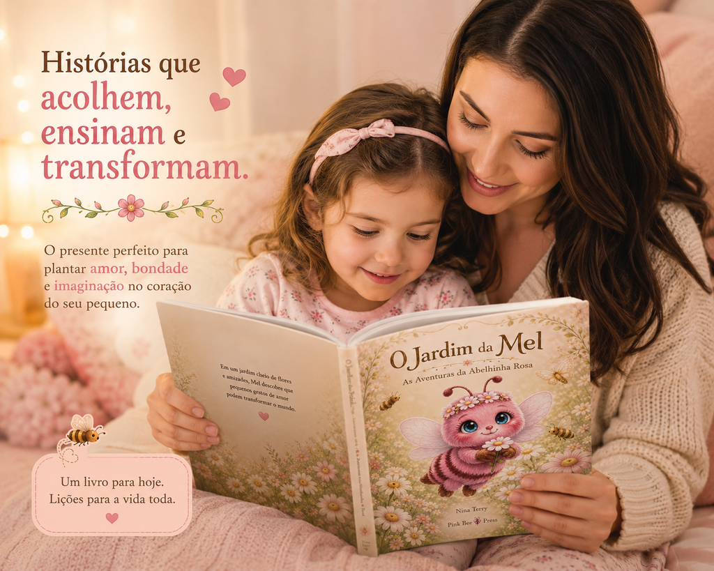 O Jardim da Mel – As Aventuras da Abelhinha Rosa