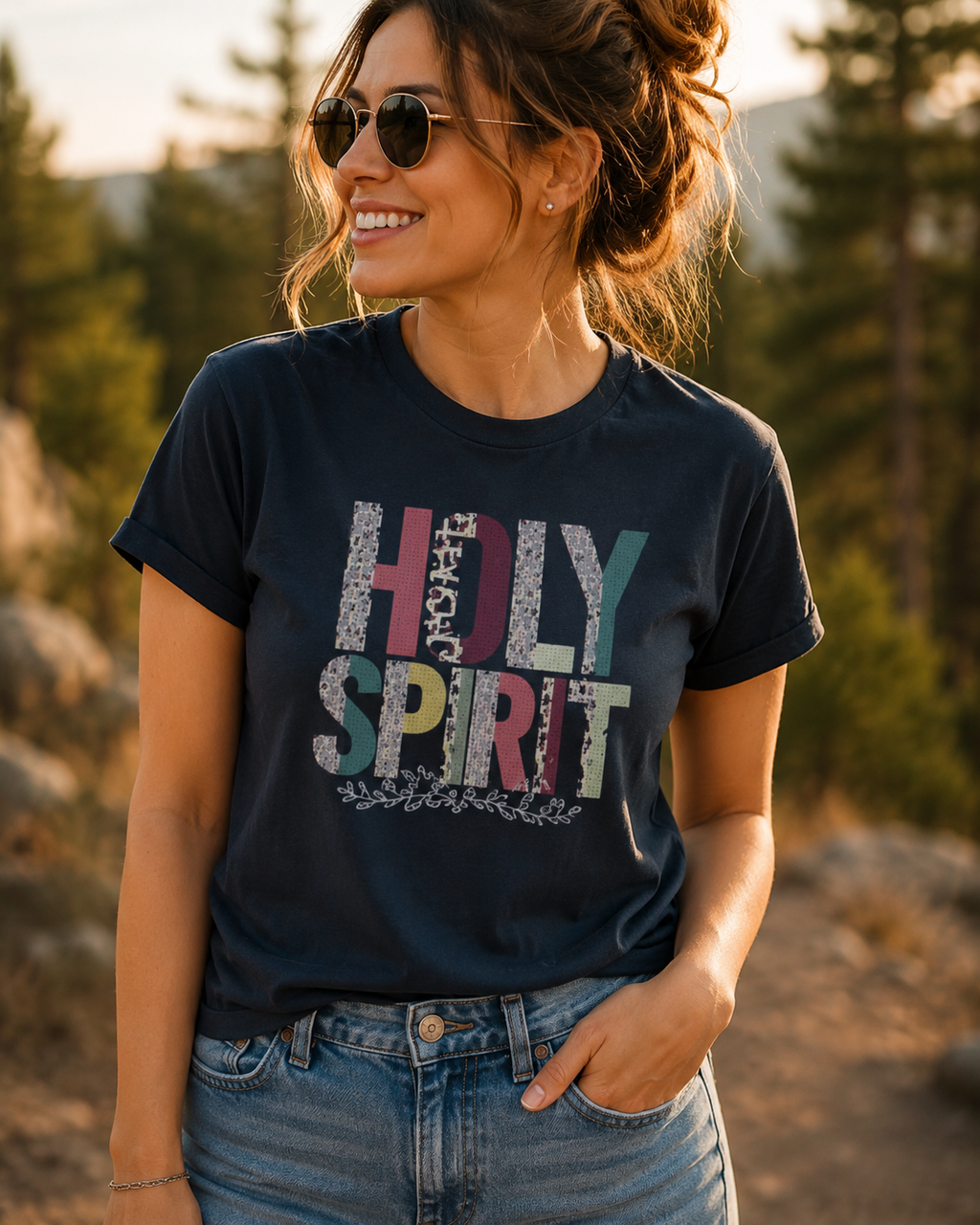 Holy Spirit Activate T-Shirt – Faith Inspirational Shirt