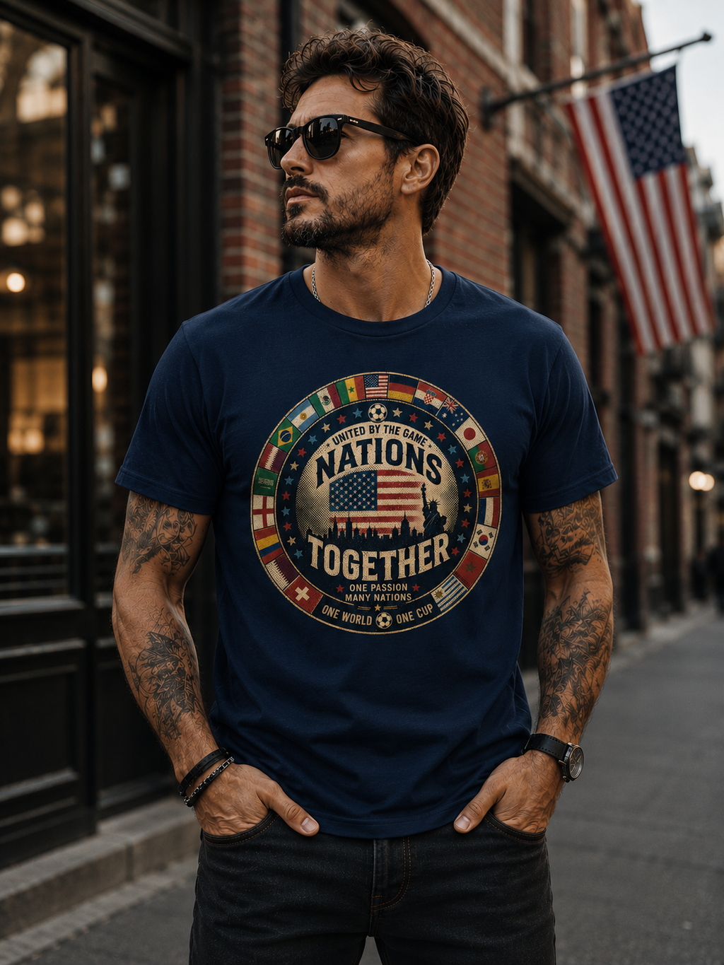 Nations Together Soccer T-Shirt