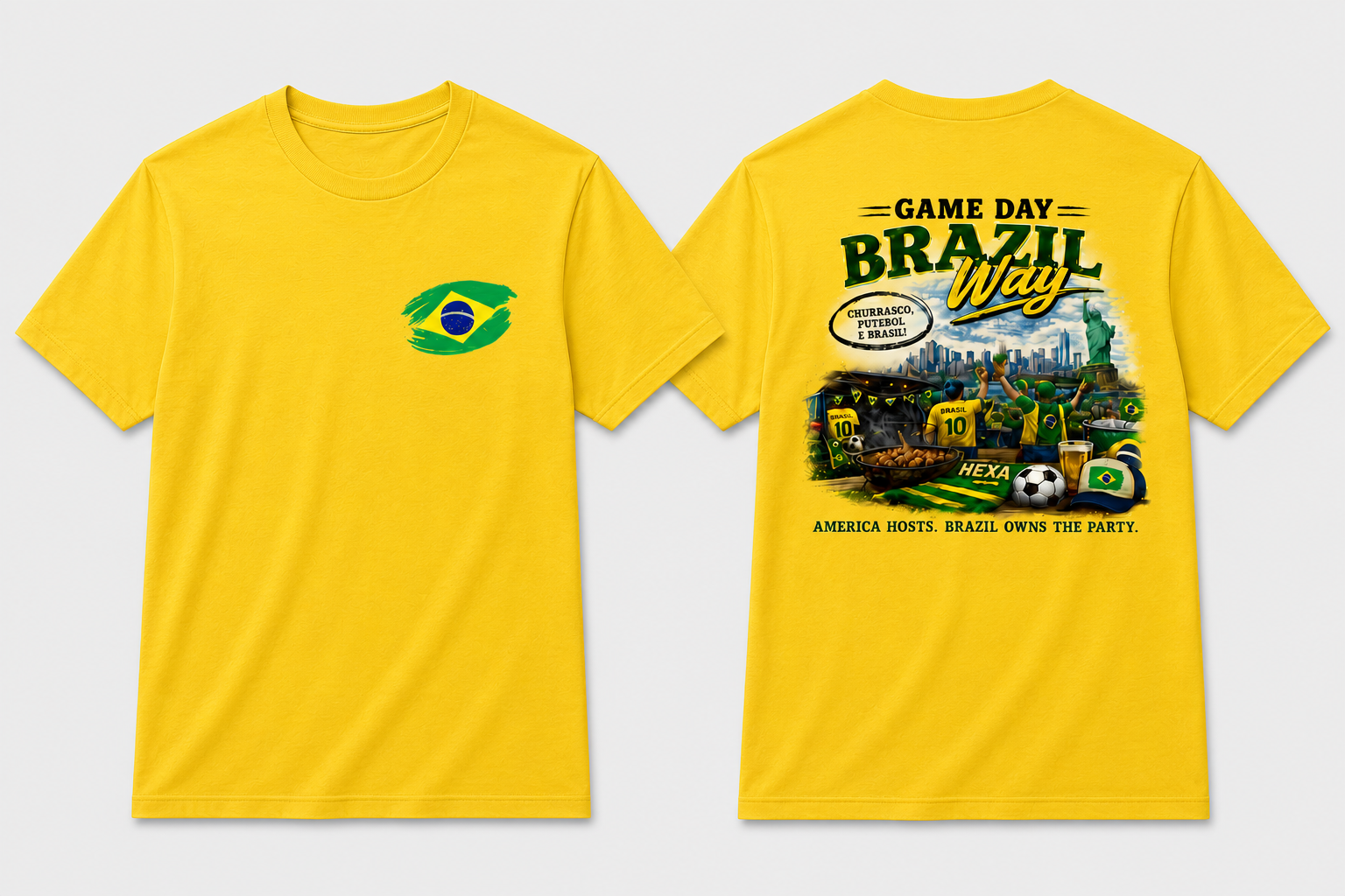 Brazil Way Game Day Shirt