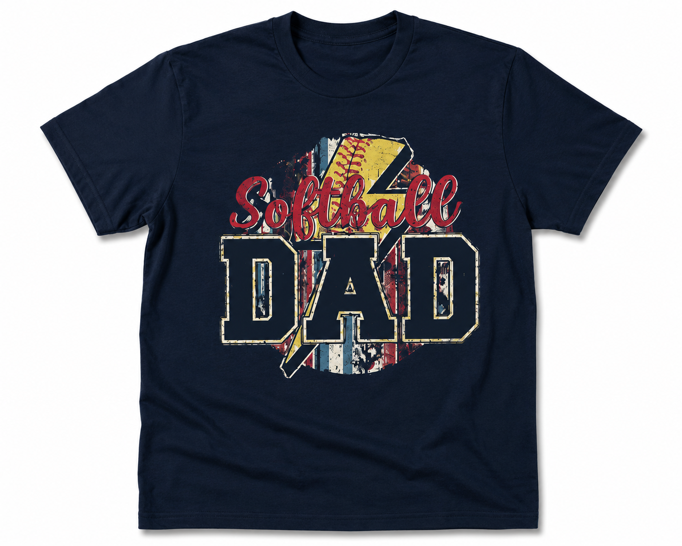 Softball Dad T-Shirt – Game Day Sports Shirt