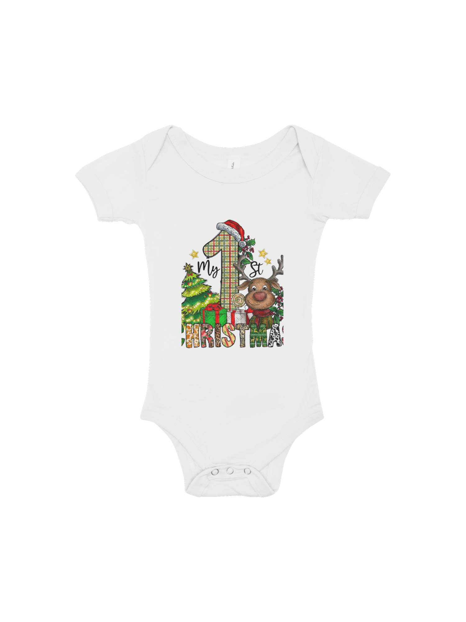 My First Christmas Baby Onesie – Holiday Outfit