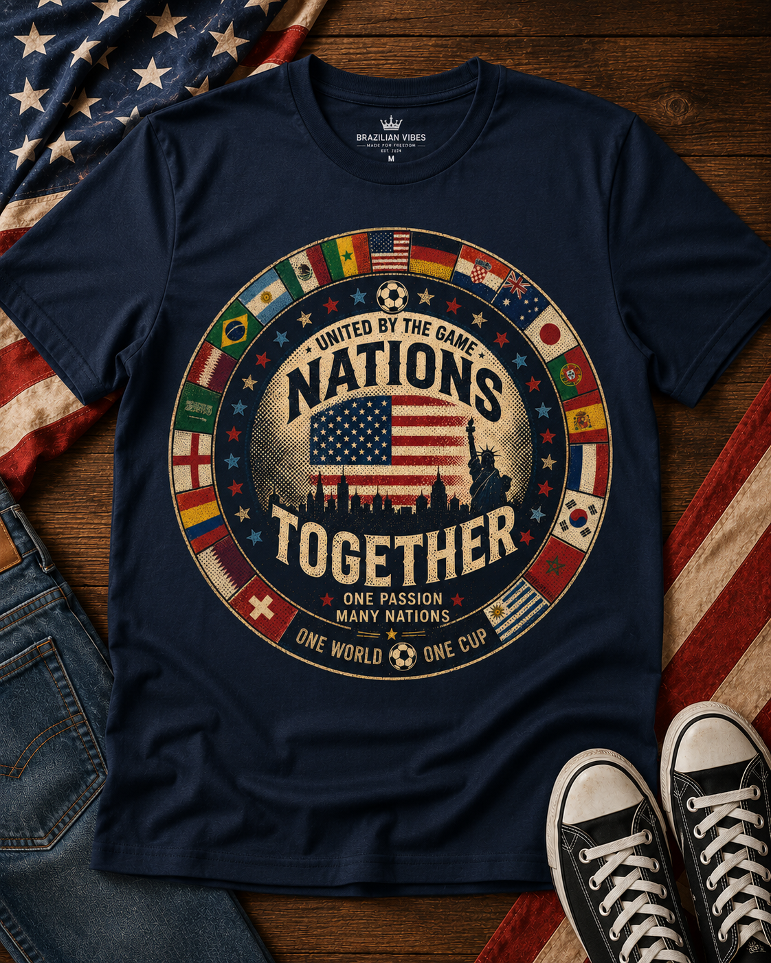 Nations Together Soccer T-Shirt