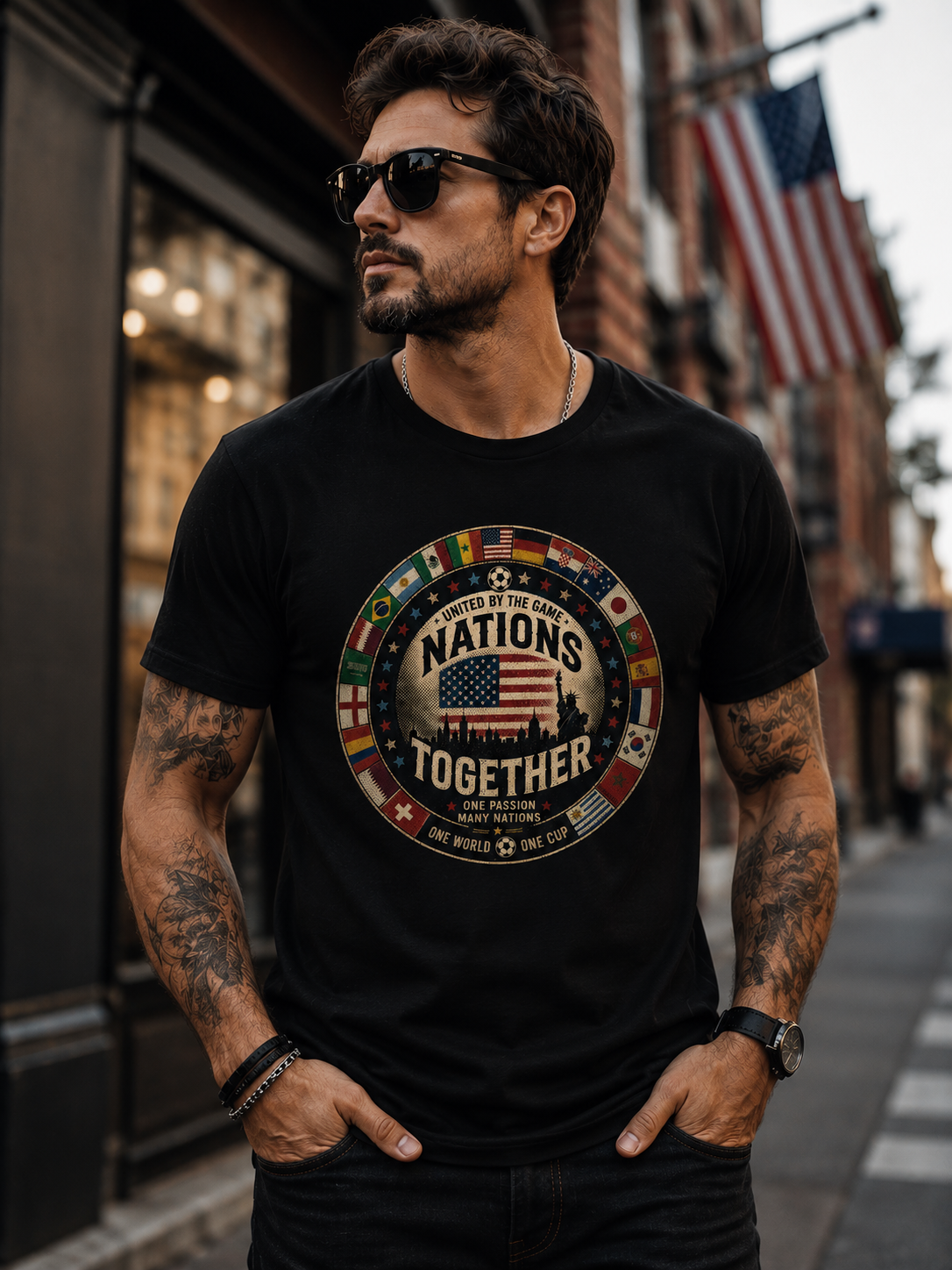 Nations Together Soccer T-Shirt